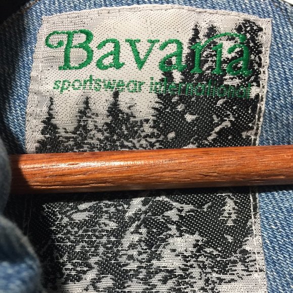 VINTAGE BANAVA SPORTSWEAR INTERNATIONAL DENIM JACKETS SIZE M - Picture 6 of 9